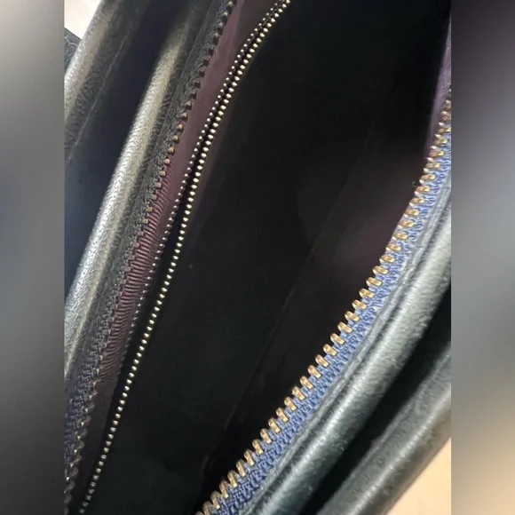 RARE VINTAGE DIANE VON FURSTENBERG LEATHER BAG - Picture 12 of 16